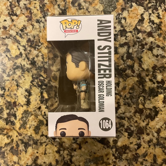 Funko POP! Movies The 40 Year Old Virgin Andy Stitzer #1064 - BNIB - Picture 3 of 6